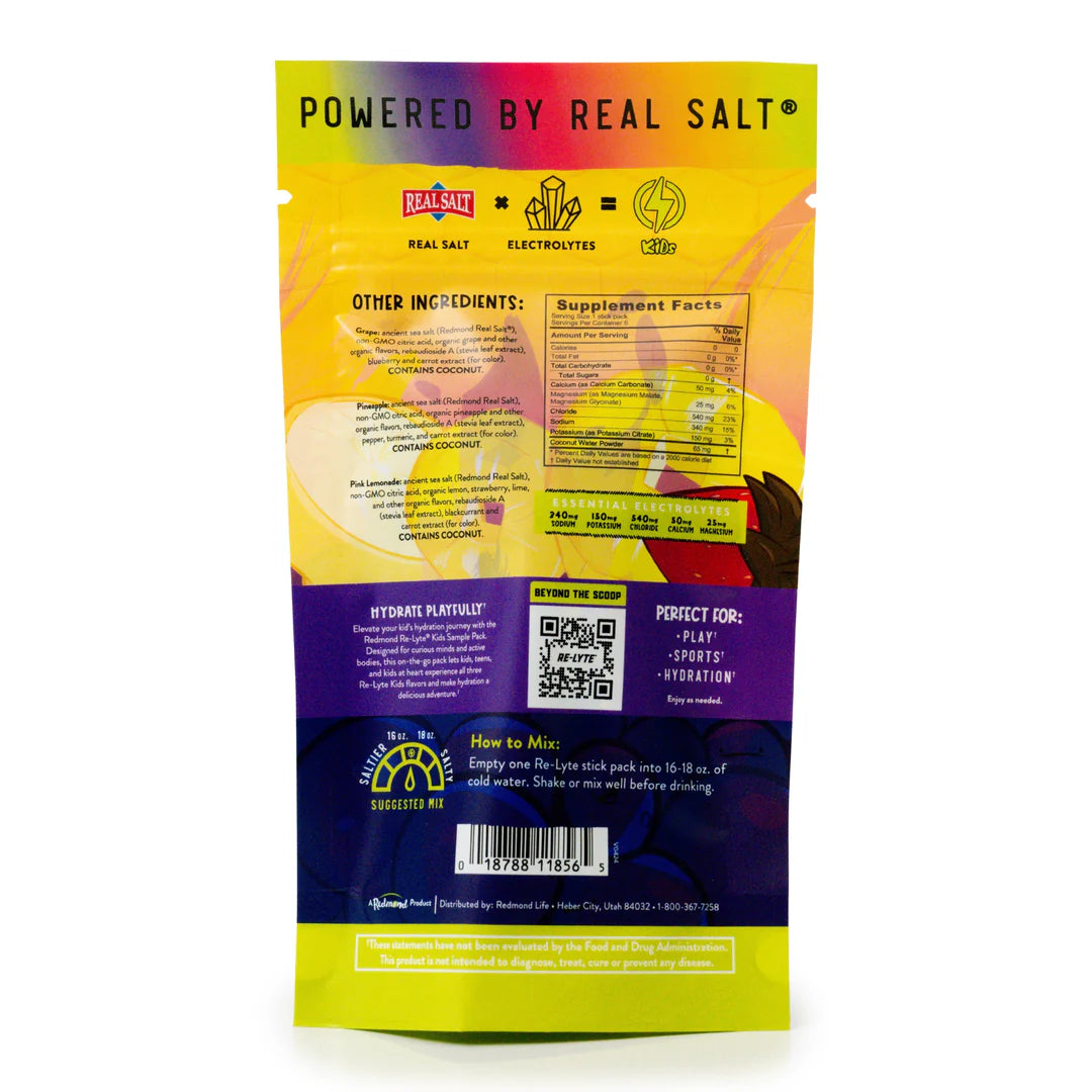 RE-LYTE - Kids - Sample Pack - 6 Stick packs