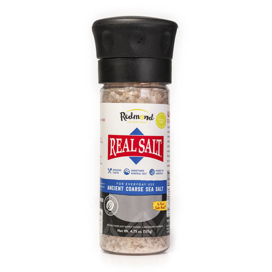 REDMOND Real Salt - Coarse - Salt - Refillable Grinder - 4.75oz