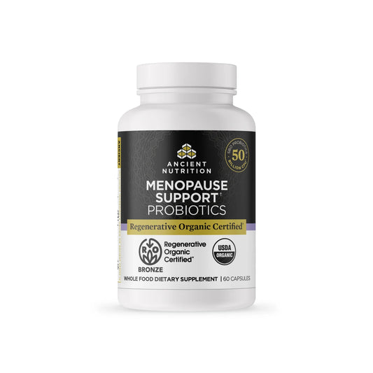 ANCIENT NUTRITION - Menopause Support Probiotics - 60 Capsules