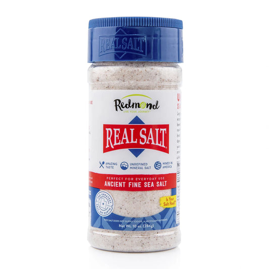REDMOND REAL SALT - Fine - Sea Salt - 10oz