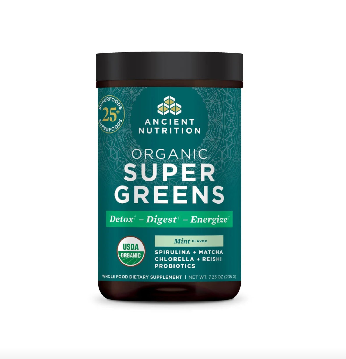 Ancient Nutrition - SUPER GREENS - Detox, Digest, Energize