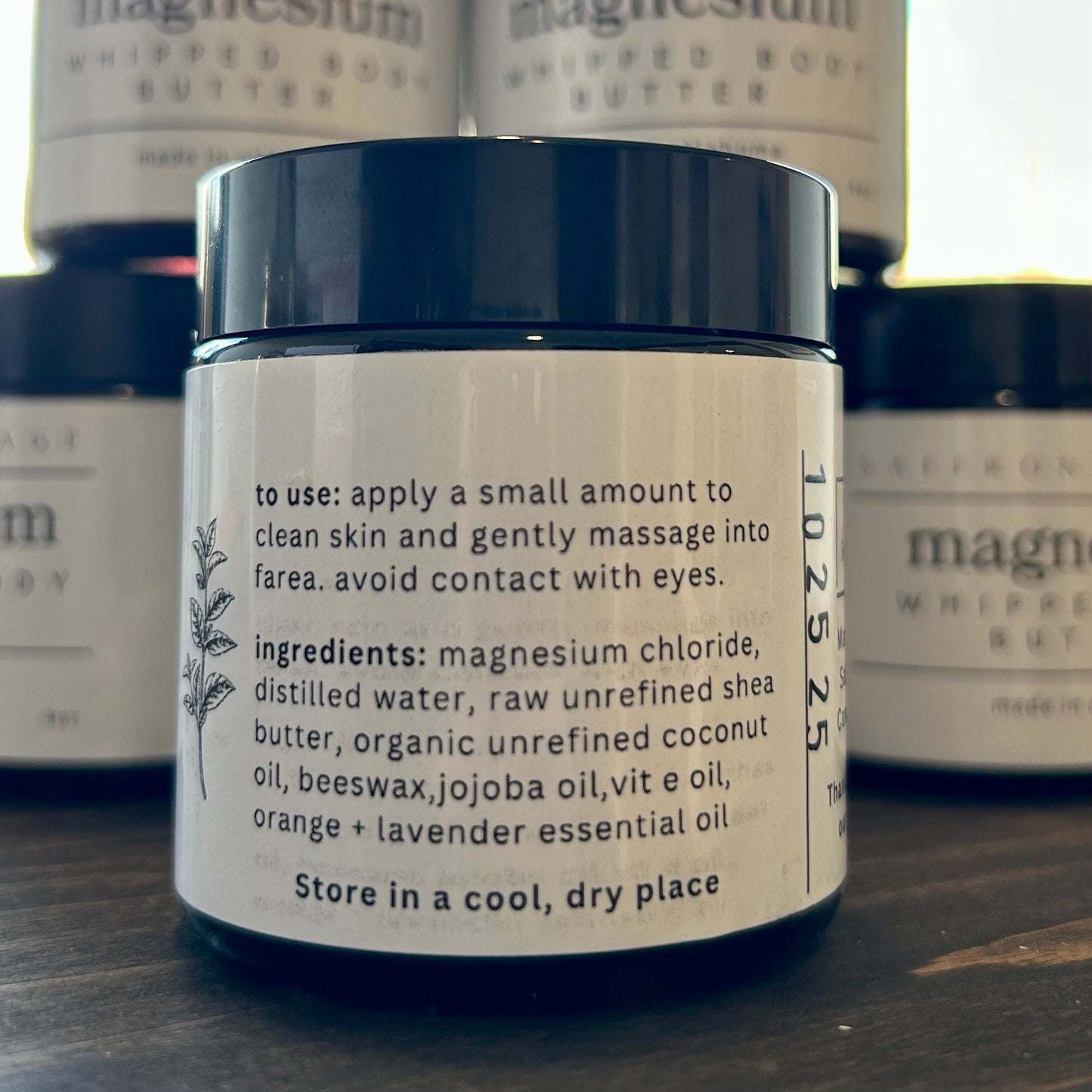 Saffron + Sage Magnesium Body Butter