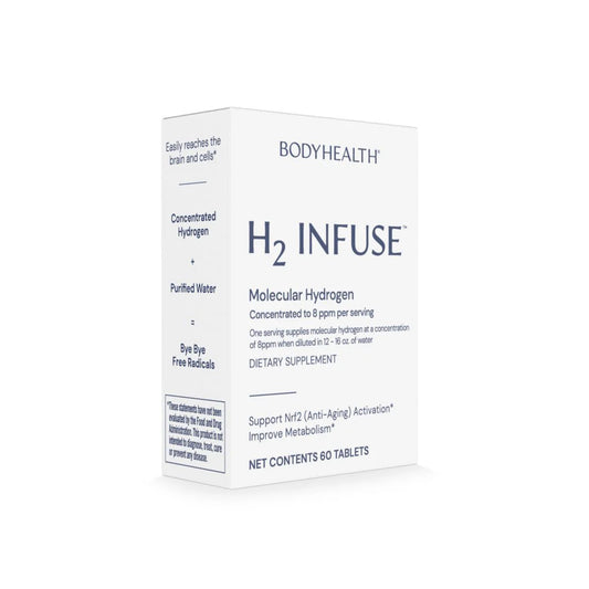 BODYHEALTH - H2 Infuse - Molecular Hydrogen - 60 tablets