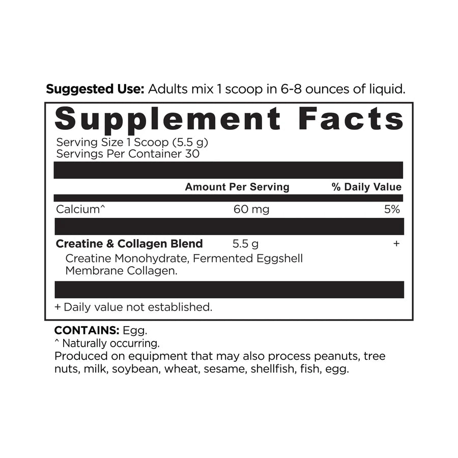 Ancient Nutrition - Creatine + Collagen - Powder