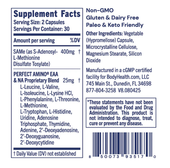 BODYHEALTH-SAMe “S-Adenosyl Methionine”