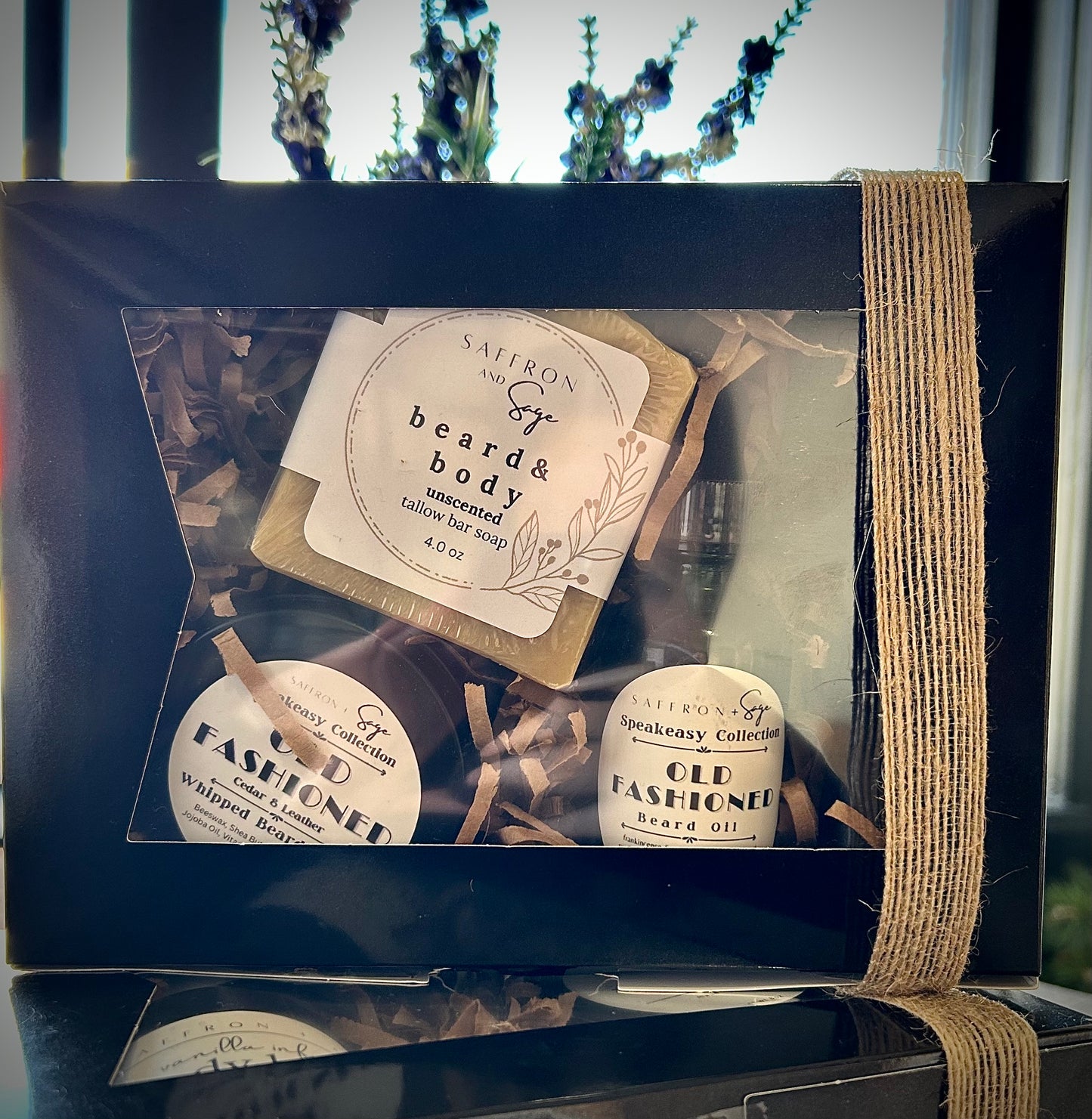 Saffron + Sage Men’s Beard Care Kit