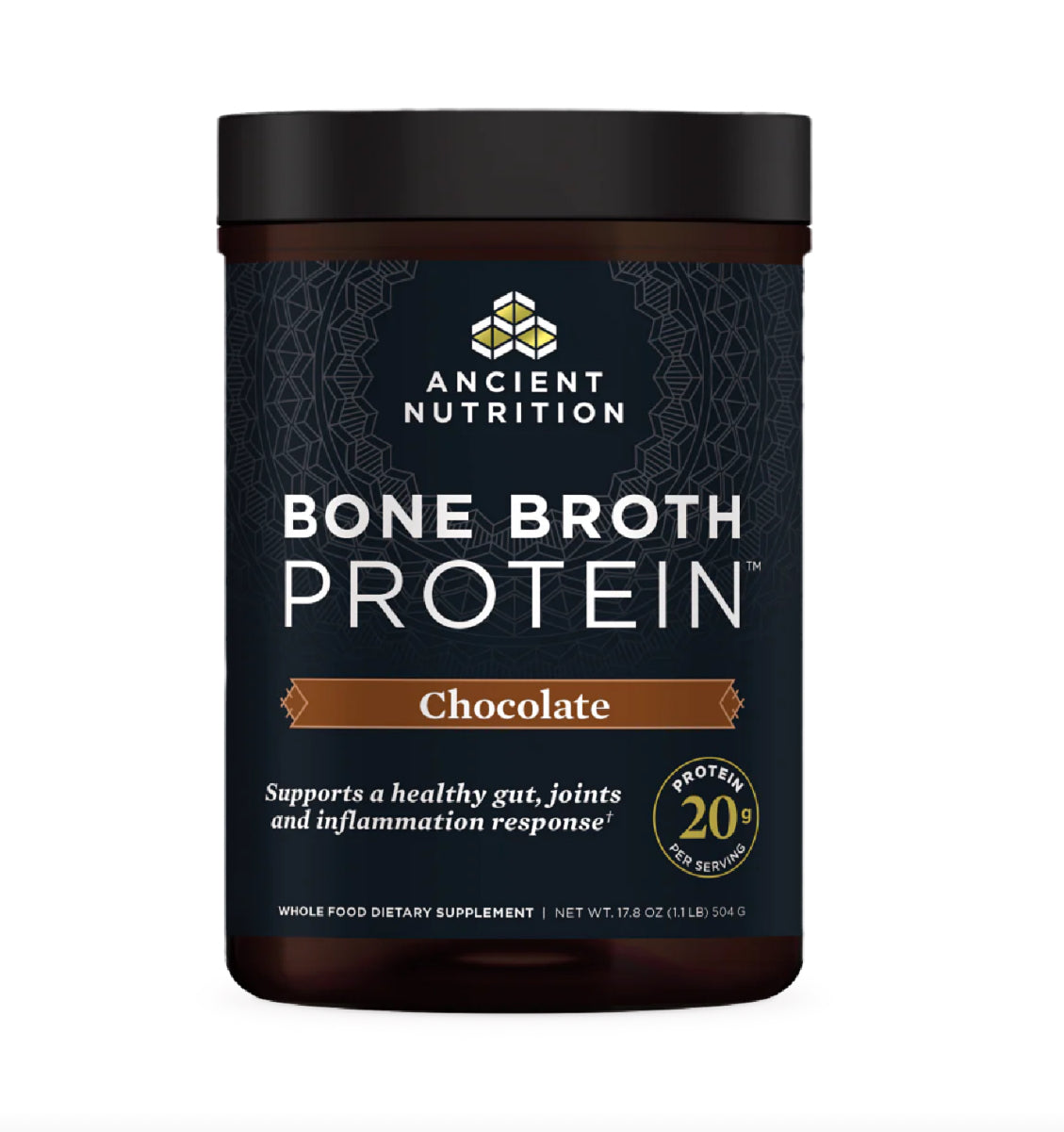 ANCIENT NUTRITION - Bone Broth Protein  - 20 servings
