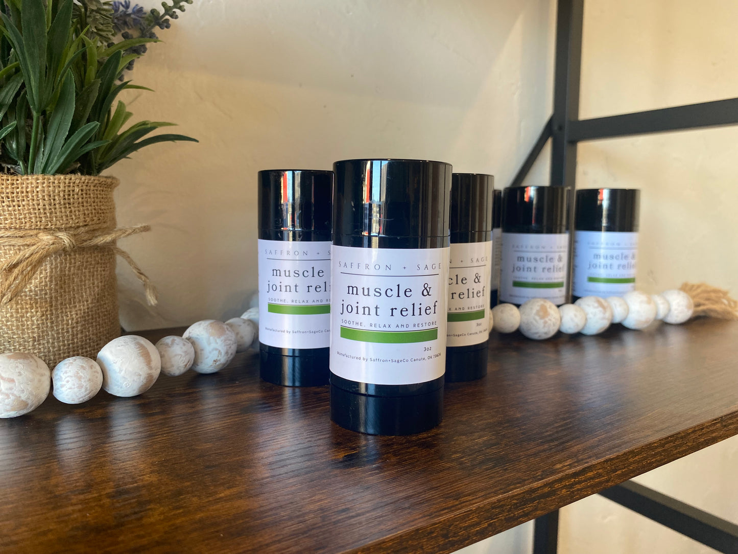 Saffron + Sage Muscle & Joint Relief