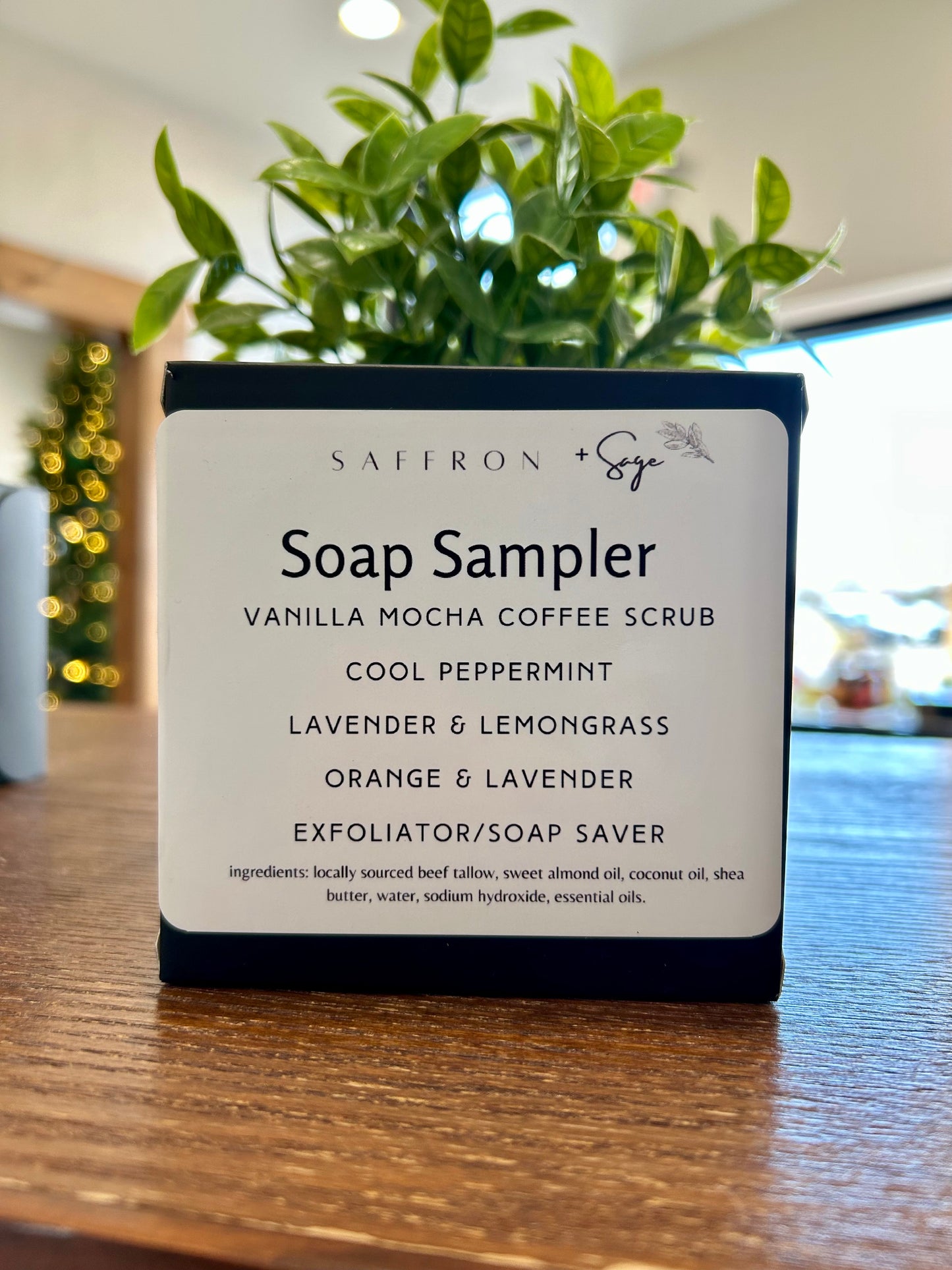Saffron & Sage - Soap Sampler 5 piece set