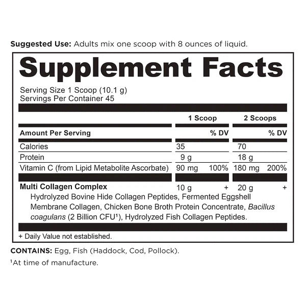 ANCIENT NUTRITION - Multi Collagen Protein - Powder - 45 servings