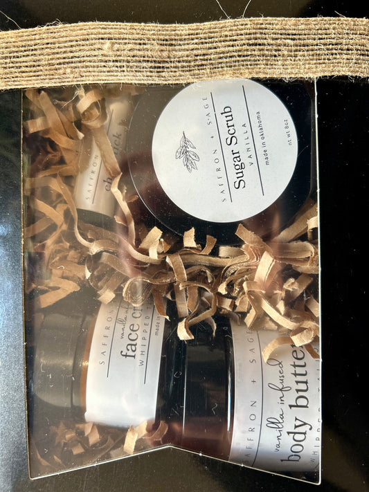 Saffron + Sage Nourish & Glow Moisturizing Kit