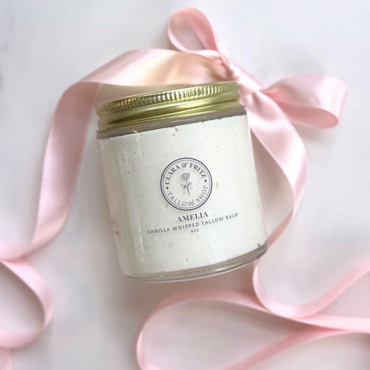 Clara & Fritz Amelia Vanilla Whipped Tallow Balm - 2oz