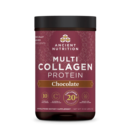 ANCIENT NUTRITION Multi Collagen Protein - Chocolate - 24 servings