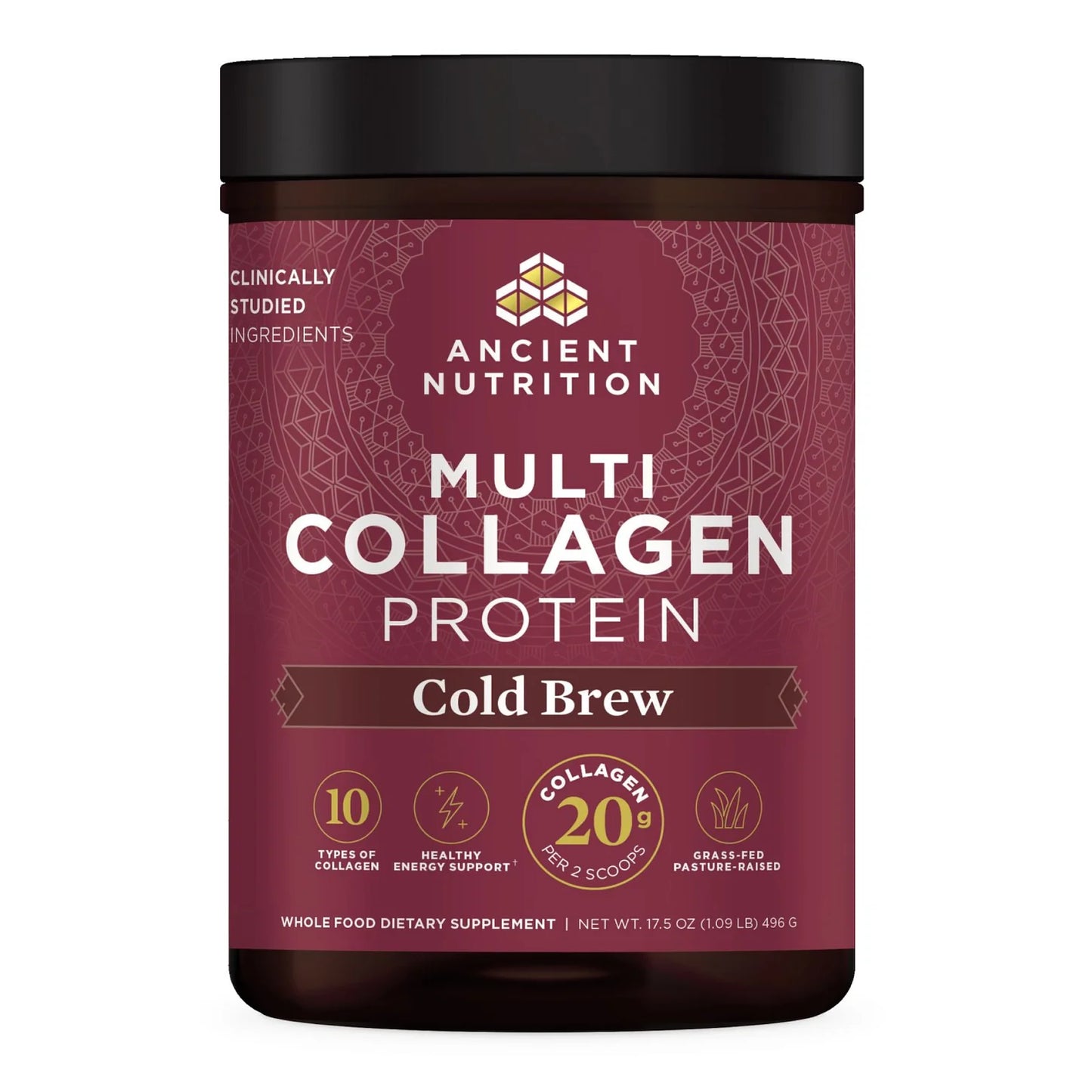 ANCIENT NUTRITION - Multi Collagen Protein - Cold Brew - 40 servings