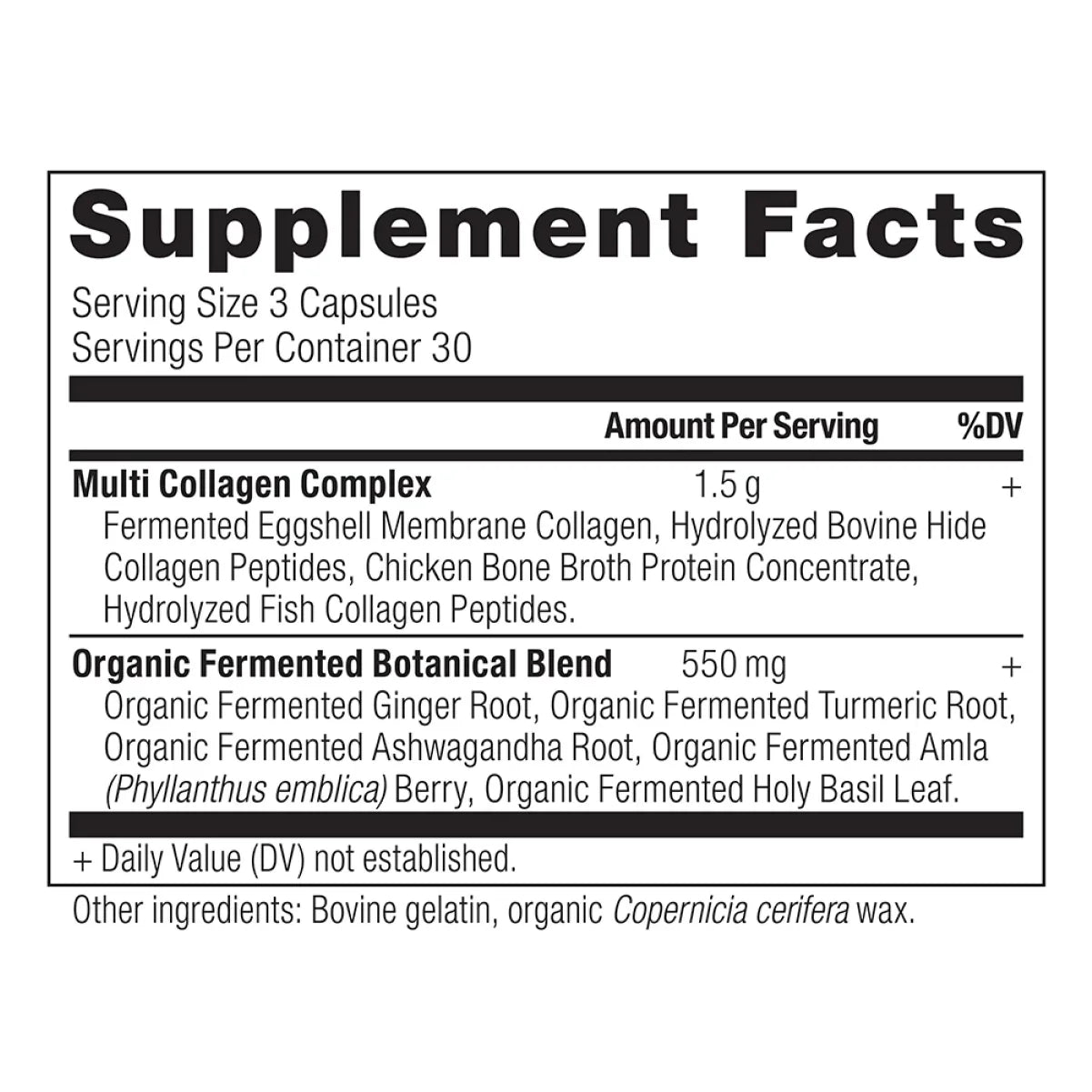ANCIENT NUTRITION - Multi Collagen - 90 Capsules