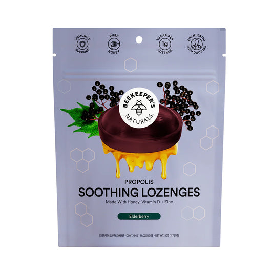 BEEKEEPERS - Propolis Elderberry Lozenges 14ct