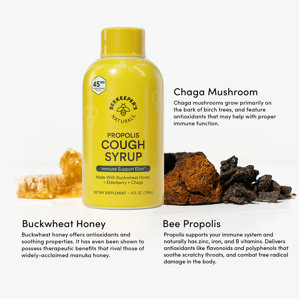 BEEKEEPERS - Propolis Cough Syrup- Daytime