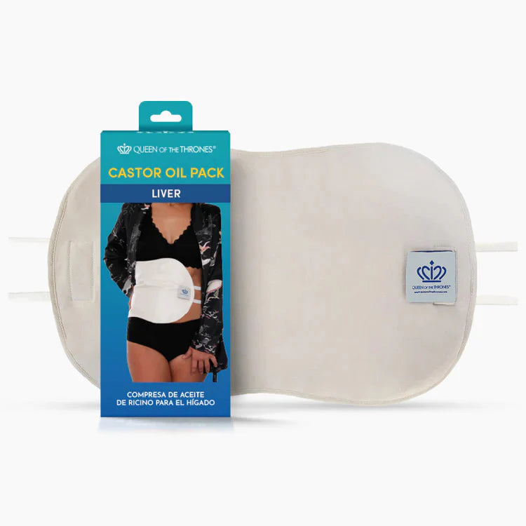 Queen of the Thrones - Castor Oil Pack - Liver