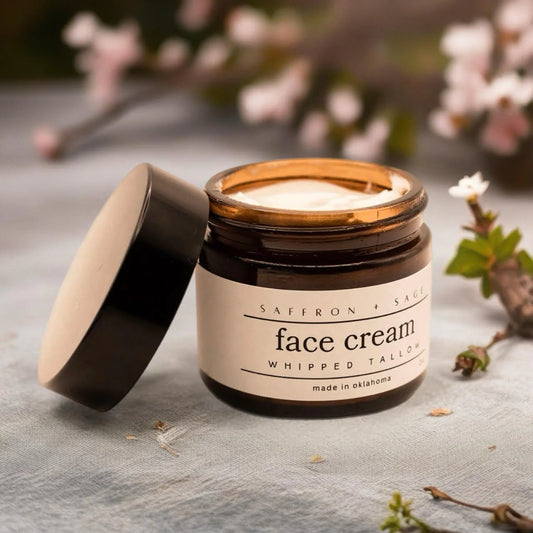 Saffron + Sage - Whipped Tallow - Face Cream