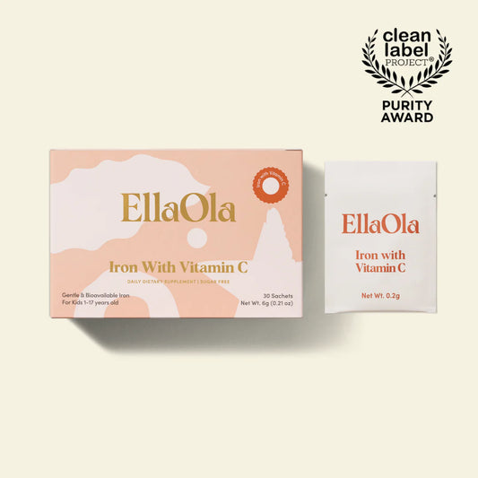 EllaOla - Unflavored Iron + Vitamin C
