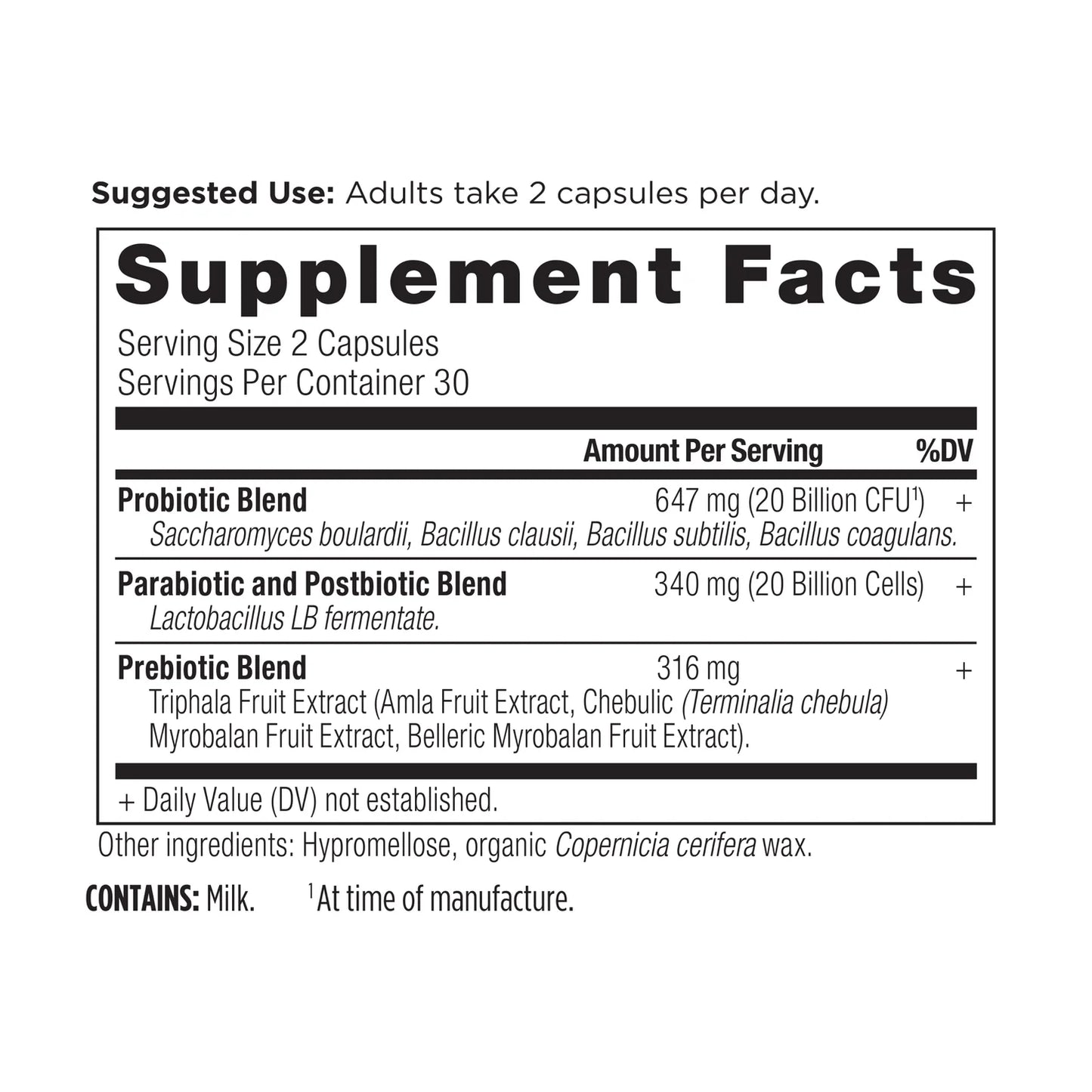 Ancient Nutrition - SBO Probiotics Trinity