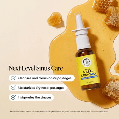 Beekeeper’s Naturals - Saline Nasal Spray Max