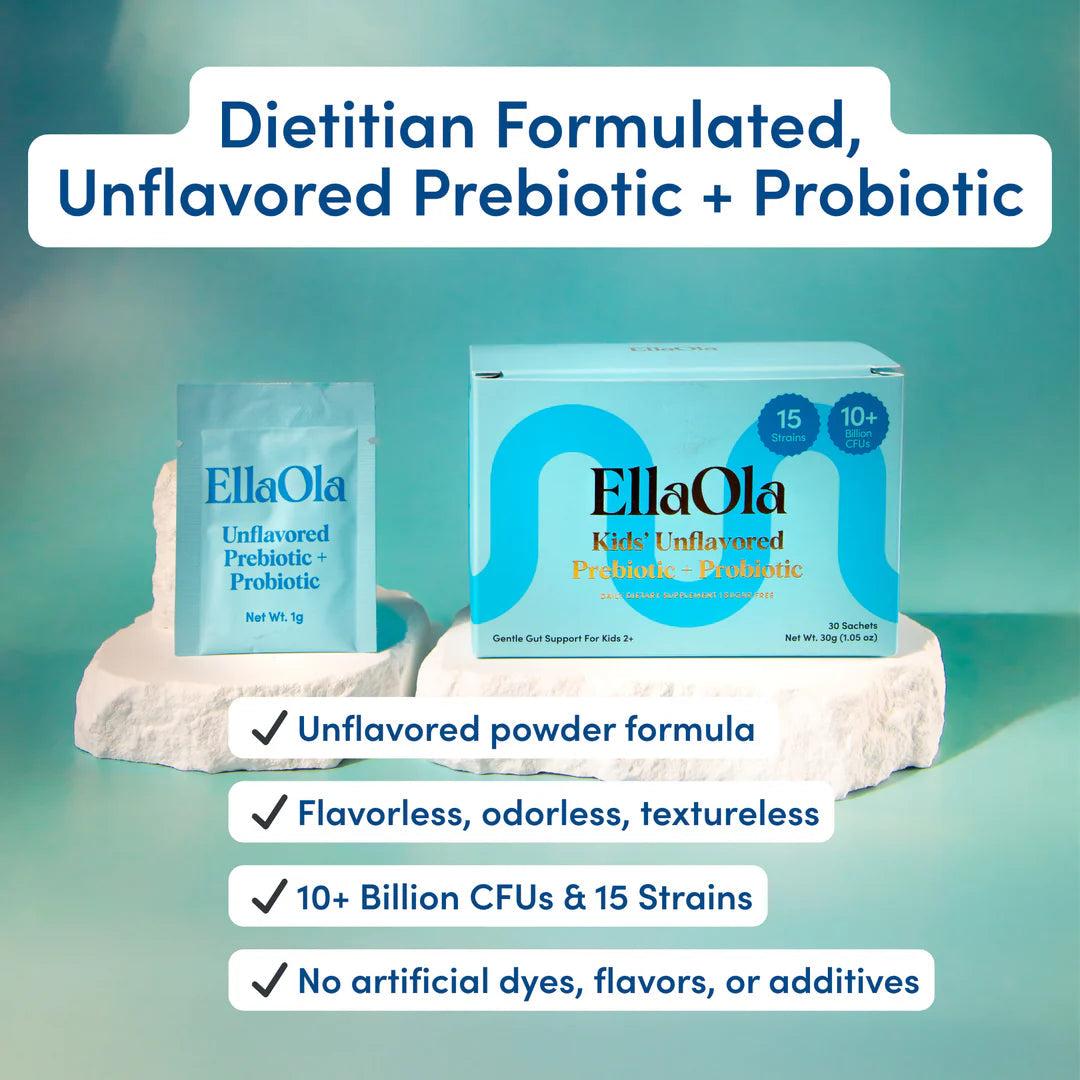 EllaOla - Kids Unflavored Prebiotic + Probiotic
