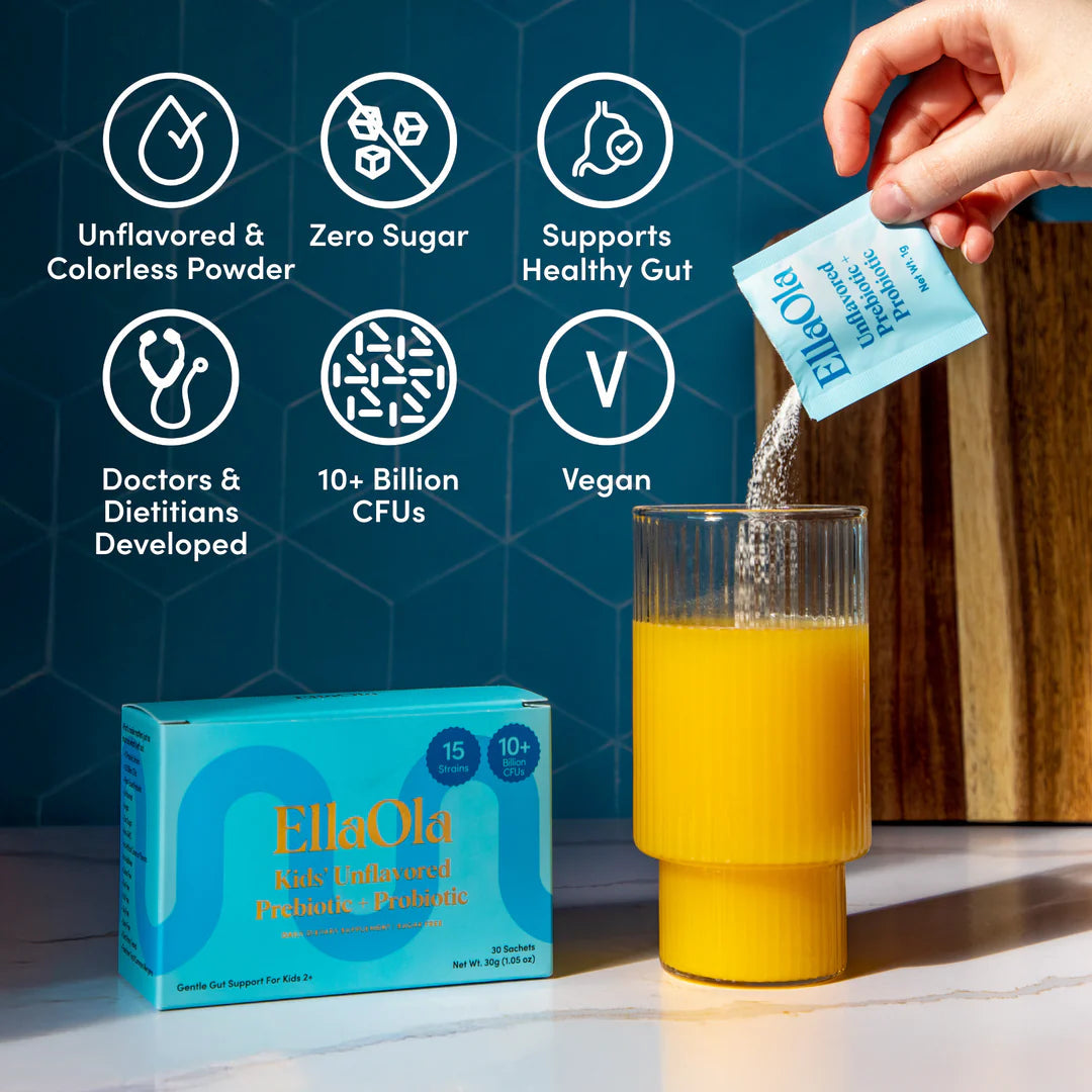 EllaOla - Kids Unflavored Prebiotic + Probiotic