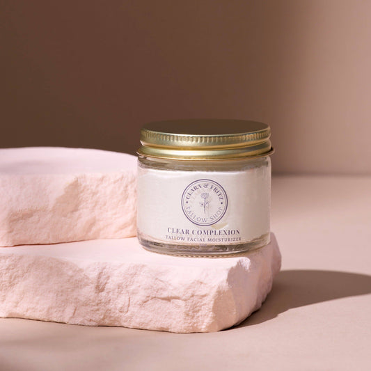 Clara & Fritz - Clear Complexion Whipped Tallow Facial Moisturizer: 2 fl oz
